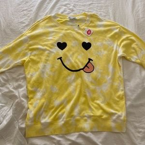 Wildfox Smiley Face Sweater size S
